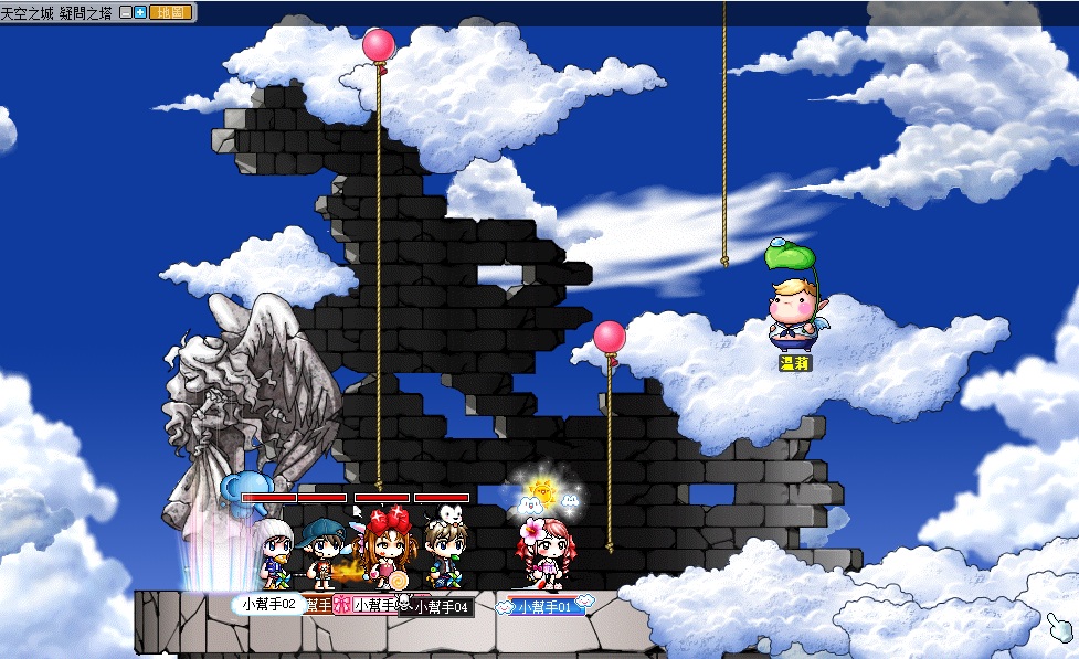 #楓之谷私服
#女神之塔
#天空之城